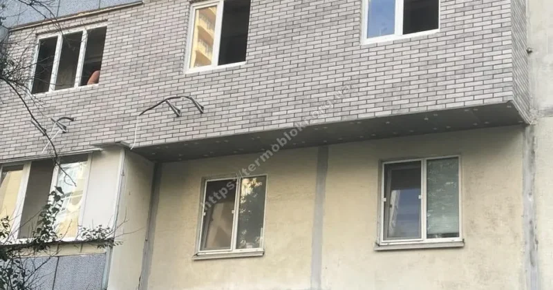 Днепр. Термопанель Голден тайл Севен тонс грей